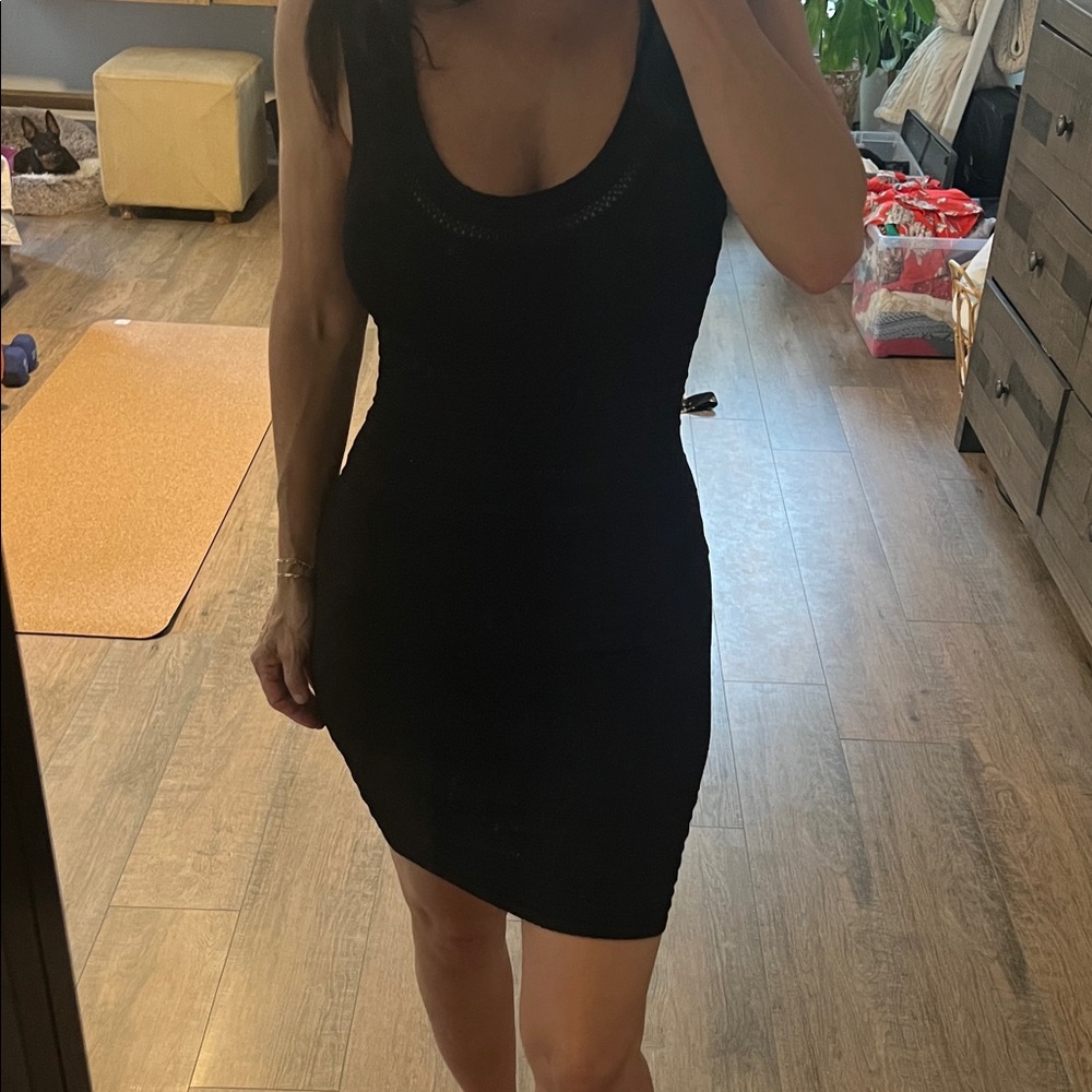 Express Black Mini Dress